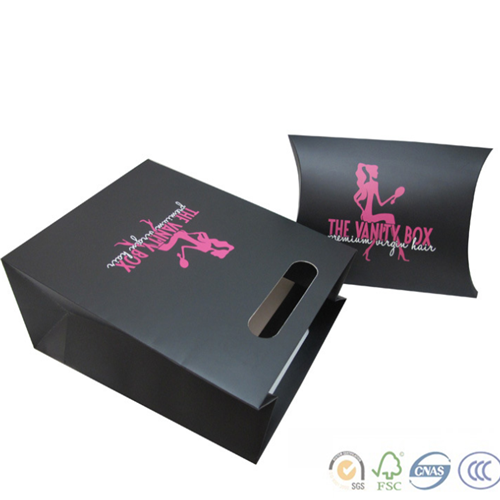 die cut handle paper bag